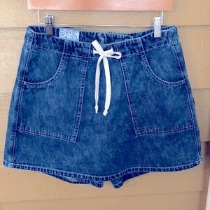 Carolina Blues Denim Skort